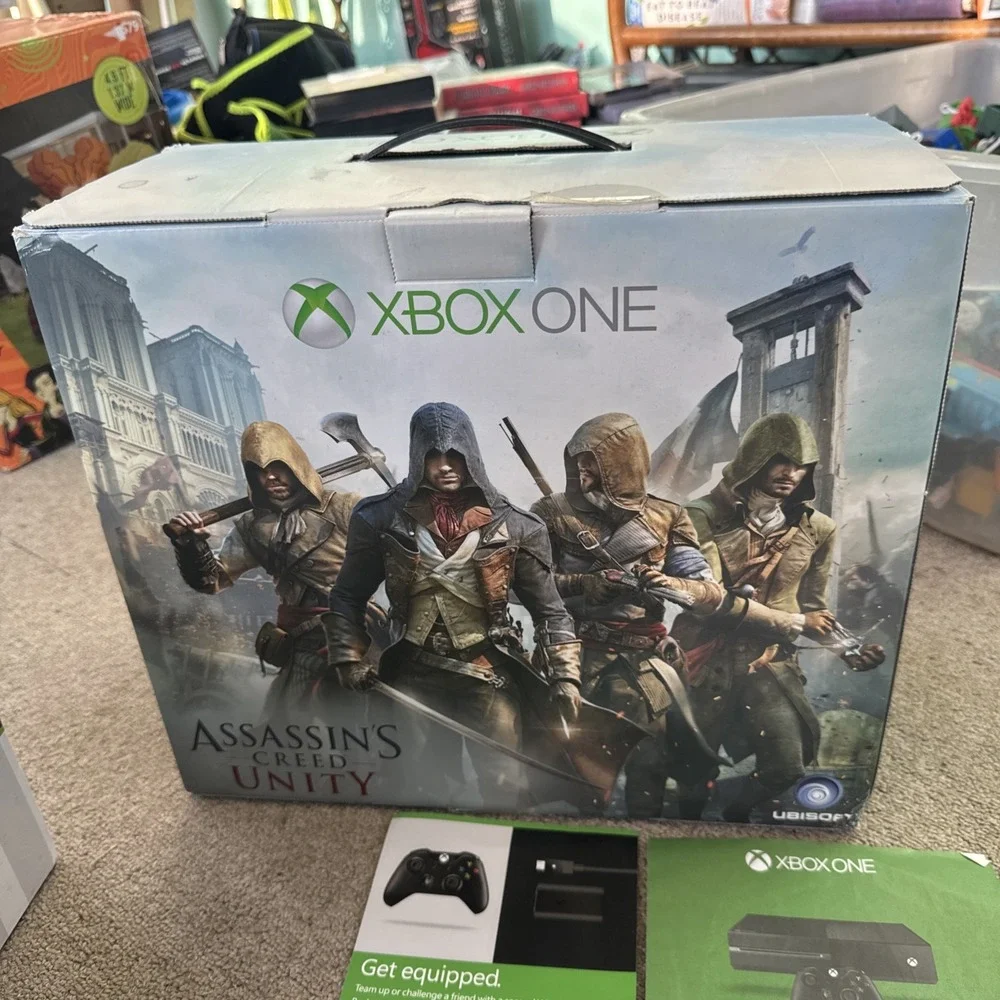 Xbox One Assassin's Creed Unity Console Box Headset &‎ Inserts Only 